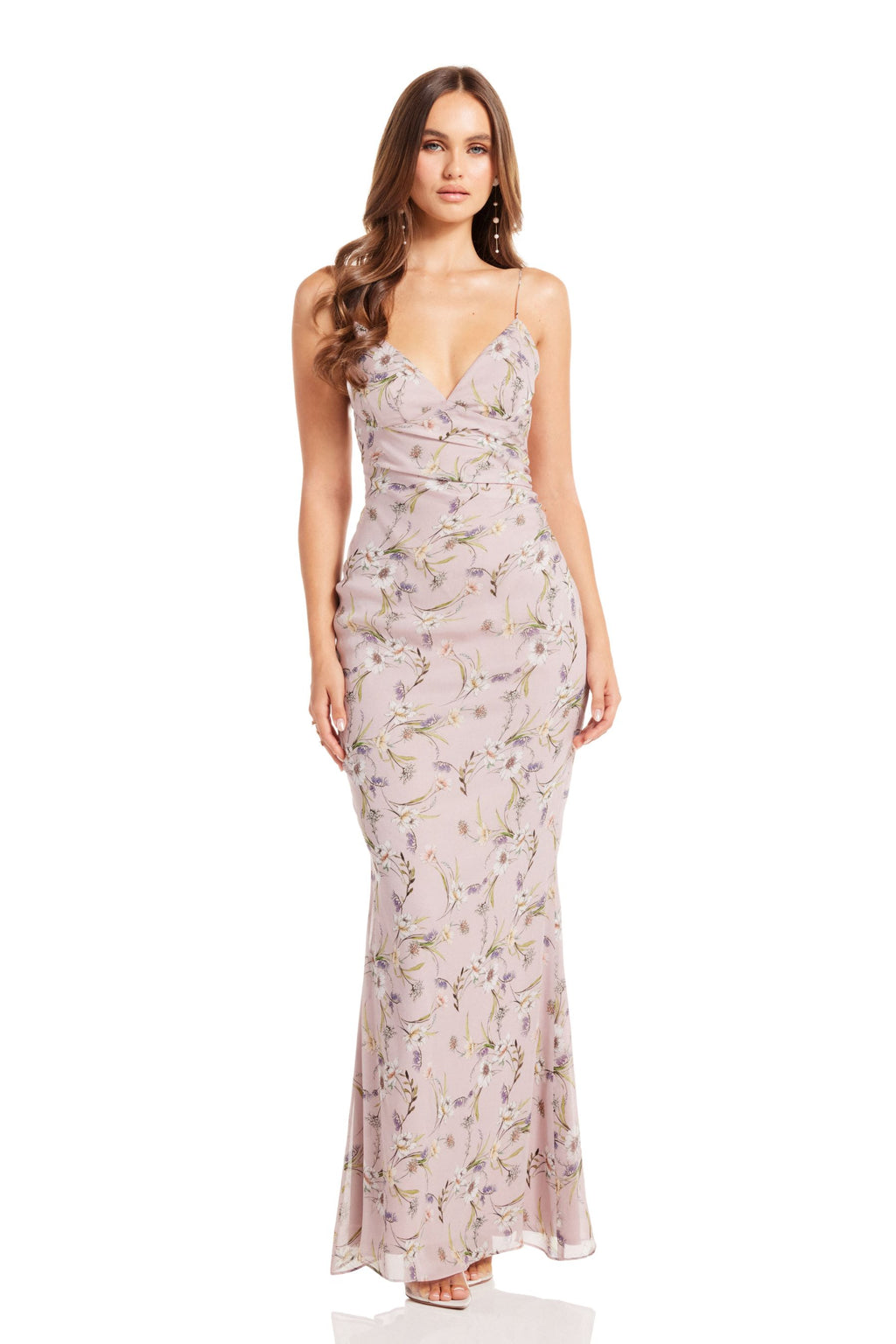 KARLEE GOWN - DUSTY PINK - Daniela's Boutique