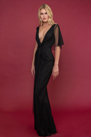 OLIVIA GOWN IN BLACK